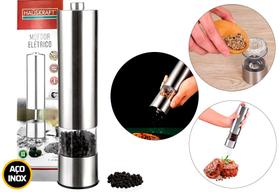 Moedor De Sal Grosso E Pimenta Do Reino Em Aço Inox Moedor De Sal Grosso E Pimenta Do Reino Em Aço Inox