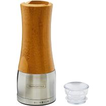 Moedor de Sal Ou Pimenta Tramontina Realce Em Inox E Bambu