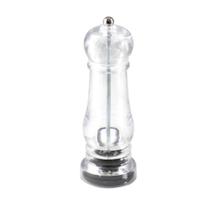 Moedor De Sal Ou Pimenta Transparente 17Cm - Western Home Moedor De Sal Ou Pimenta Transparente 17Cm - Western Home