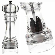 Moedor de Sal, Pimenta, Temperos em acrílico alta qualidade 17 cm 12 - TEC