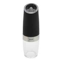 Moedor De Temperos Wolff Gravity Automático Em Aço Inox Pret Moedor De Temperos Wolff Gravity Automático Em Aço Inox Pret