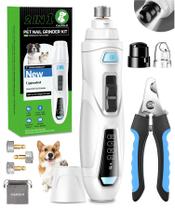 Moedor de Unhas para Cães CADOLS - Super Silencioso, 3 Velocidades e 3 Rebolos