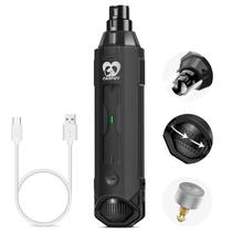 Moedor de unhas para cães Casfuy recarregável de 6 velocidades para todos os tamanhos Moedor de unhas para cães Casfuy recarregável de 6 velocidades para todos os tamanhos