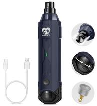 Moedor de unhas para cães Casfuy recarregável elétrico de 6 velocidades azul Moedor de unhas para cães Casfuy recarregável elétrico de 6 velocidades azul