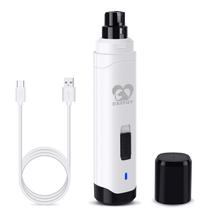 Moedor de unhas para cães Casfuy Upgraded Professional Electric White Moedor de unhas para cães Casfuy Upgraded Professional Electric White