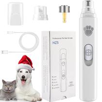 Moedor de unhas para cães VIWIK recarregável de 2 velocidades para todos os tamanhos Moedor de unhas para cães VIWIK recarregável de 2 velocidades para todos os tamanhos