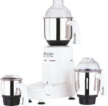 Moedor e Misturador Preethi Eco Plus 550W 110V - 3 Frascos - Branco