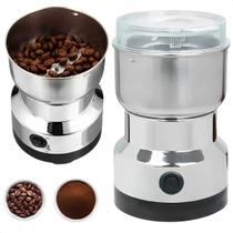 Moedor Elétrico 150W Aço Inox para Café em Grãos e Temperos 110V Moedor Elétrico 150W Aço Inox para Café em Grãos e Temperos 110V