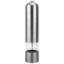 Moedor Elétrico Automático a Pilha Sal Pimenta em Aço Inox - Clink