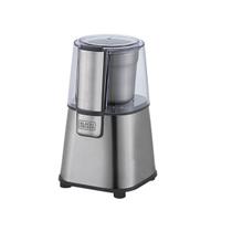 Moedor Elétrico de Cafe Grãos Sal Grosso Inox 60g com Trava de Segurança Black&Decker MG200