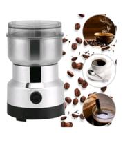 Moedor Elétrico de Café triturador de Grãos inoxidável Bivolt Uso Doméstico Moedor Elétrico de Café triturador de Grãos inoxidável Bivolt Uso Doméstico