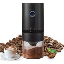 Moedor Elétrico de Café Triturador de Grãos Portátil Bivolt Uso Doméstico Moedor Elétrico de Café Triturador de Grãos Portátil Bivolt Uso Doméstico