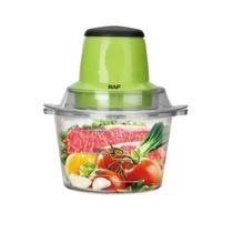 Moedor elétrico de carne, cortador de frutas e vegetais, capacidade de 2L