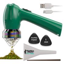 Moedor elétrico de ervas Mamba Original 1g verde USB 1.5Ah Moedor elétrico de ervas Mamba Original 1g verde USB 1.5Ah