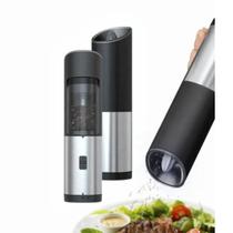Moedor Elétrico de Sal e Pimenta Automático Gravidade LED Moedor Elétrico de Sal e Pimenta Automático Gravidade LED