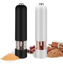 Moedor Elétrico De Sal E Pimenta Com Luz Led Pilha Multiuso Moedor Elétrico De Sal E Pimenta Com Luz Led Pilha Multiuso