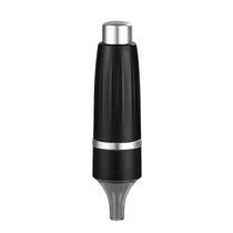 Moedor elétrico de tabaco com botão de pressão preto ABS/liga de zinco Moedor elétrico de tabaco com botão de pressão preto ABS/liga de zinco