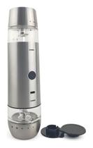 Moedor Elétrico Para Sal E Pimenta 2 Em 1 Composto Aço Inox Moedor Elétrico Para Sal E Pimenta 2 Em 1 Composto Aço Inox