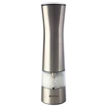 Moedor Elétrico Sal e Pimenta Inox Maxwell & Williams Tempero Fresco com Apenas 1 Toque