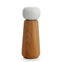 Moedor em Madeira Para Temperos, Pimentas, Sal Grosso 15cm