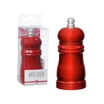 Moedor em Madeira Sal Pimenta Temperos Cozinha 10 CM Colors