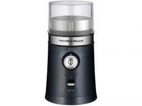 Moedor hamilton beach de café ajustável preto/prata 80393-bz127-127v