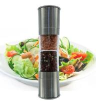Moedor Inox Sal Grosso Pimenta Temperos 2i Em 1 Gourmet Manual UD170115