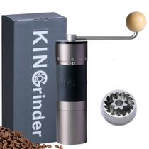 Moedor manual de café à mão KingGrinder K6 com capacidade de 35 ml