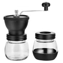 Moedor Manual De Café E Grãos Inox Com Ajuste Moagem Moinho