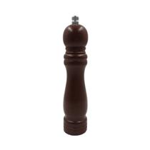 Moedor Manual De Pimenta E Sal Em Madeira Gourmet 21cm