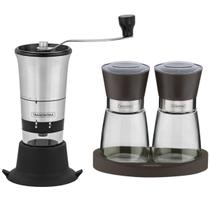 Moedor Manual Grãos Café Inox Tramontina Ajuste Cerâmica