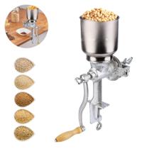 Moedor Manual Moinho e Triturador com Manivela Café Grãos Feijão Cevada Cereais