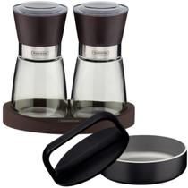 Moedor Manual Sal Pimenta Grãos Prensa Hamburguer Tramontina