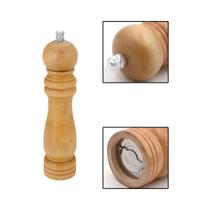 Moedor Manual Sal Pimenta Grãos Temperos MDF 21cm