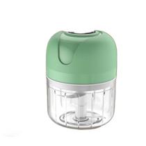 Moedor Mini Alimentos Elétrico Compacto Com 3 Lâminas Usb