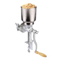 Moedor Moinho de Grãos Manual Ferro Fundido Ajustável Café Malte