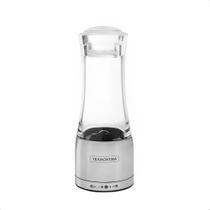 Moedor para Sal Grosso ou Pimenta Acrílico e Aço Inox Moinho Cerâmica Design Elegante Cozinha Tramontina - 61653000 Moedor para Sal Grosso ou Pimenta Acrílico e Aço Inox Moinho Cerâmica Design Elegante Cozinha Tramontina - 61653000