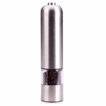 Moedor Pimenta Sal Elétrico Automático Pilha Aço Inox