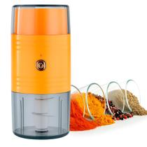Moedor Portátil Sem Fio USB 18cm Alta Velocidade Café Temperos e Papinhas