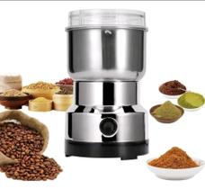 Moedor Processador de Café Grãos Elétrico Triturador Inox 110V - Fartam