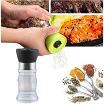 Moedor Tempero Pimenta Sal Especiarias Manual Luxo Gourmet