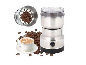 Moedor Triturador De Café Grãos 4 Lâminas Aço Inox 220v Moedor Triturador De Café Grãos 4 Lâminas Aço Inox 220v