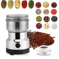 Moedor Triturador De Café Grãos Elétrico Inox Super