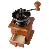 Moedor Triturador De Café Grãos Manual Artesanal Rústico Portátil