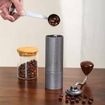 Moedor Triturador De Grãos Gourmet Manual Temperos Profissional Ajuste Moinho Granulometria Moedor Triturador De Grãos Gourmet Manual Temperos Profissional Ajuste Moinho Granulometria