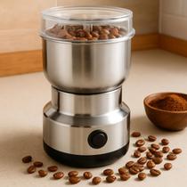 Moedor Triturador De Semente E Grãos Café Elétrico 150w 110v Triturador de Café Elétrico Moedor Grãos Capuccino Temperos De Cozinha Lamina De Aço GOOD