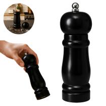 Moedores de Sal & Pimenta Temperos Brasileiros Preto Prático