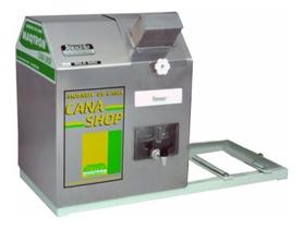 Moenda Cana Shop Estacionária 3 Rolos Inox Maqtron Sem Motor