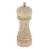Moinho de pimenta do comprador JAVA Natural Stainless Steel & Beechwood Moinho de pimenta do comprador JAVA Natural Stainless Steel & Beechwood