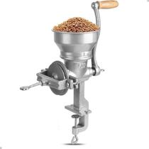 Moinho Moedor De Grão Triturador Cereais Grãos Maquina Moer Manual de Alumínio Secos Soja Milho Café malte